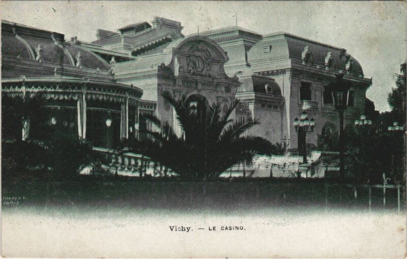 Carte postale ancienne Vichy Le Casino à Vichy