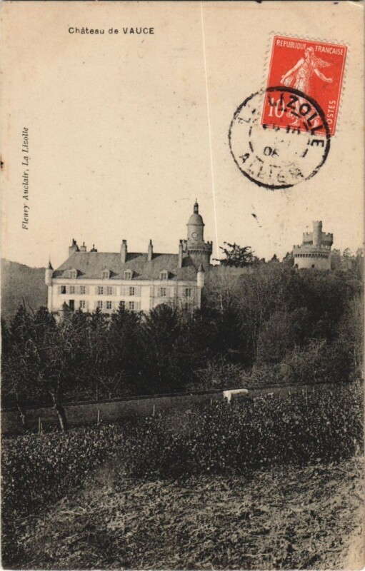 Carte postale ancienne Chateau de Vauce