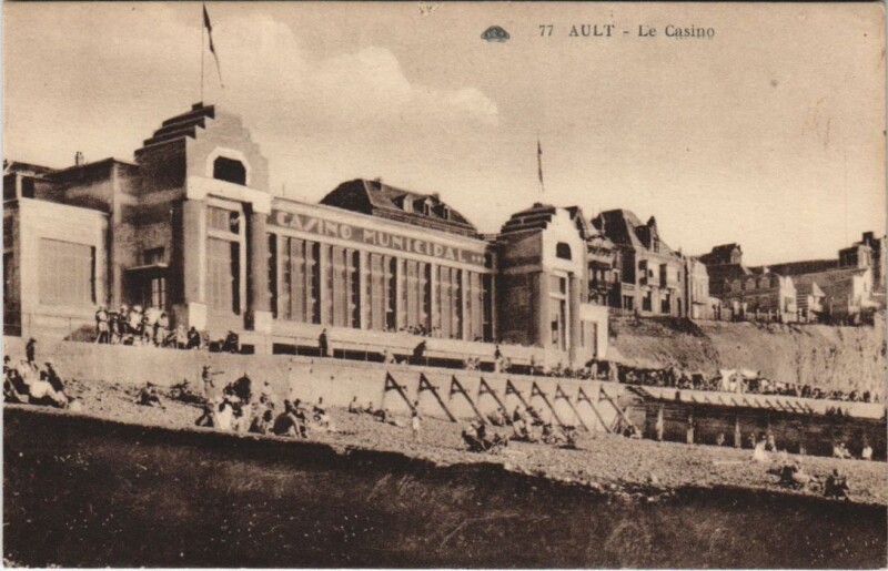 Carte postale ancienne Ault Le Casino