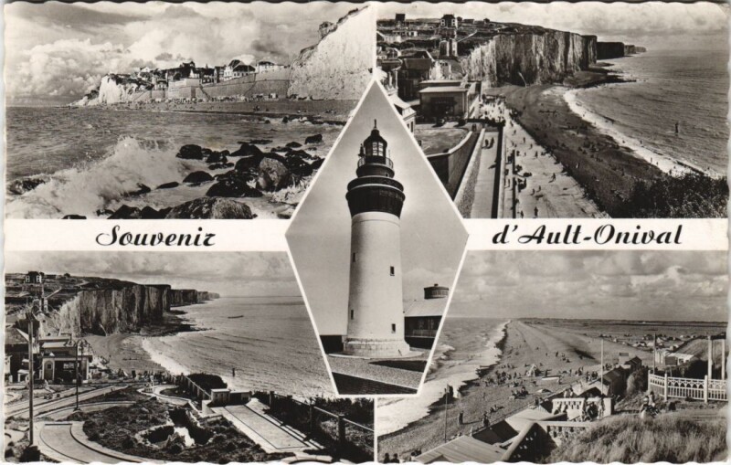 Carte postale ancienne Ault Souvenir