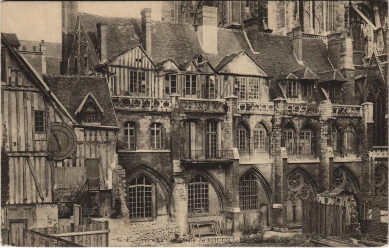 Carte postale ancienne Rouen - La cathedrale à Rouen
