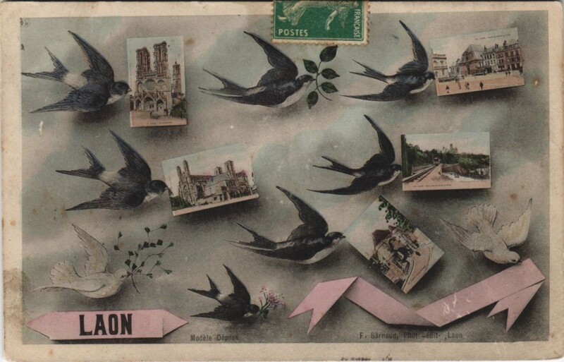 Carte postale ancienne Laon