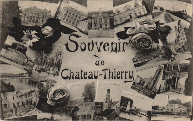 Carte postale ancienne Souvenir de Chateau-Thierry
