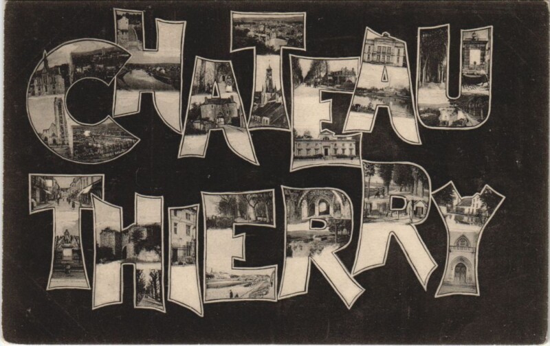 Carte postale ancienne Chateau-Thierry