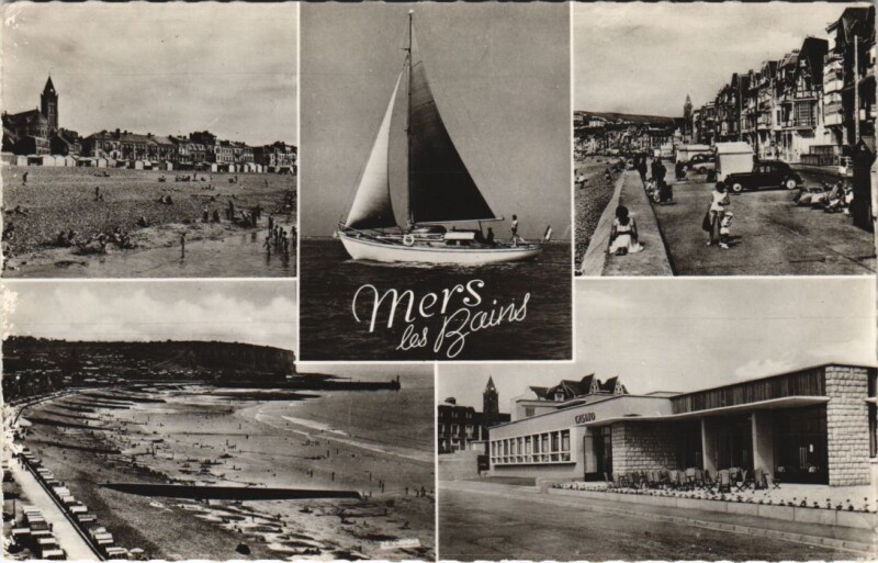 Carte postale ancienne Mers-Les-Bains à Mers-les-Bains