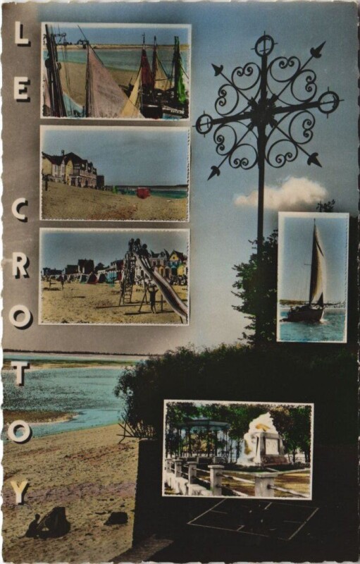 Carte postale ancienne Le Crotoy au Crotoy