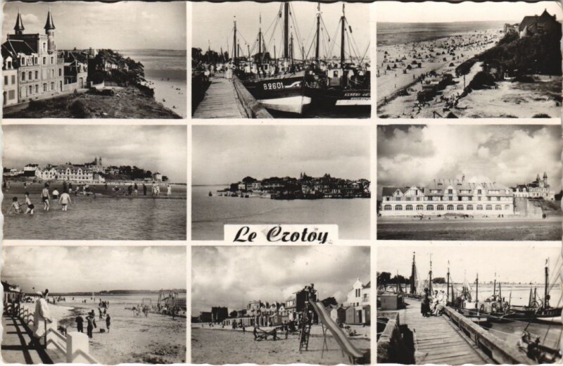 Carte postale ancienne Le Crotoy au Crotoy