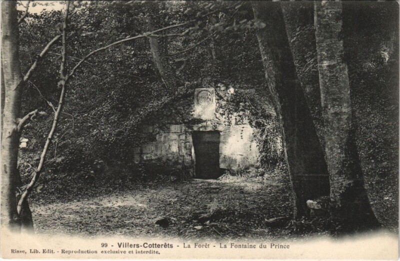 Carte postale ancienne Villers-Cotterets La Foret