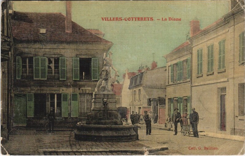 Carte postale ancienne Villers-Cotterets La diane