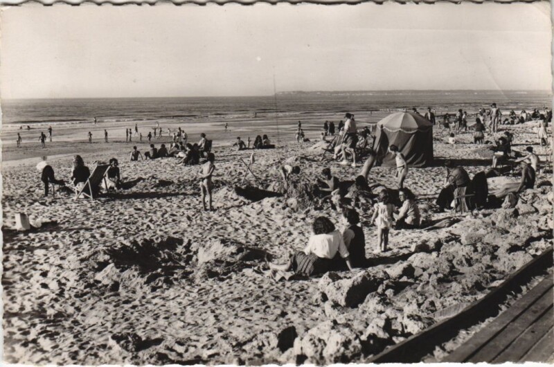 Carte postale ancienne Trouville La Plage