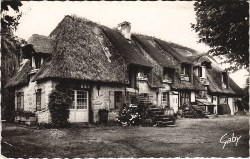 Carte postale ancienne Houlgate La Ferme Vimard à Houlgate