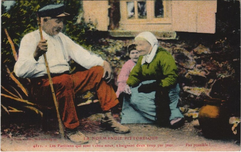Carte postale ancienne La Normandie Pittoresque - Types