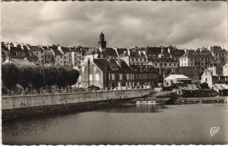 Carte postale ancienne Vire Vue Generale