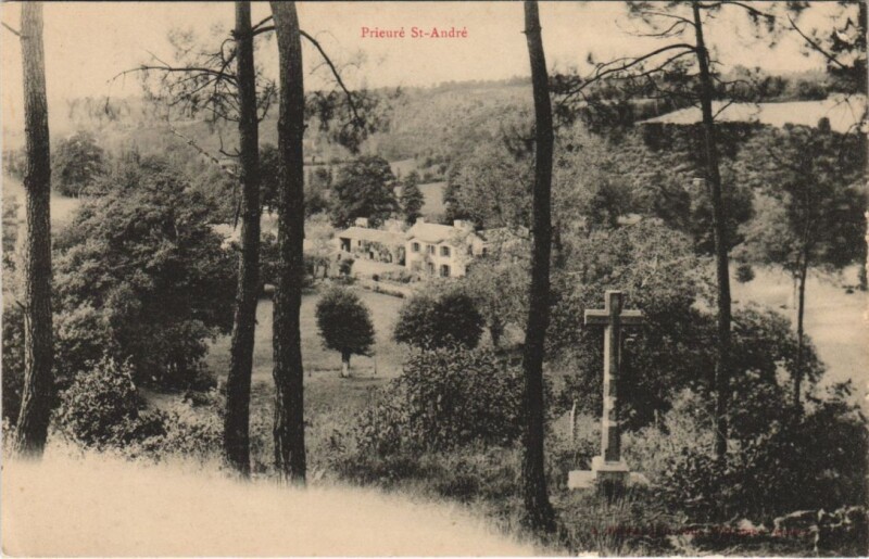 Carte postale ancienne Prieure Saint-Andre