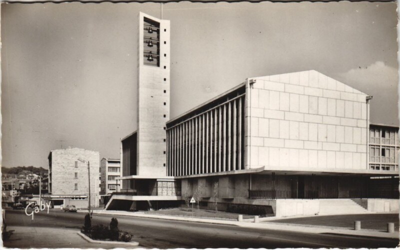 Carte postale ancienne Lisieux Eglise Saint-Desir à Lisieux