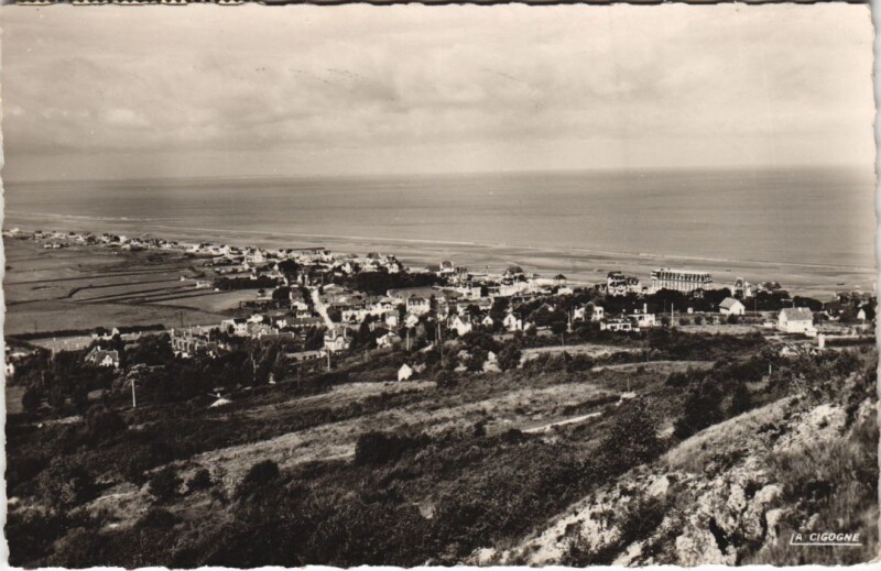 Carte postale ancienne Blonville-sur-Mer Vue Generale à Blonville-sur-Mer