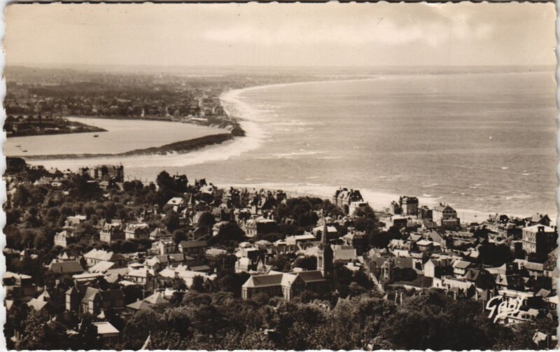 Carte postale ancienne Houlgate Vue Generale à Houlgate