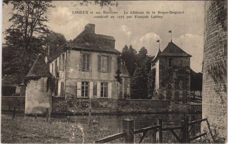 Carte postale ancienne La Roque-Baignard Chateau de la Roque-Baignard à La Roque-Baignard