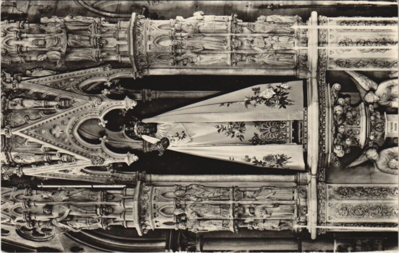 Carte postale ancienne La Delivrande La Vierge Noire