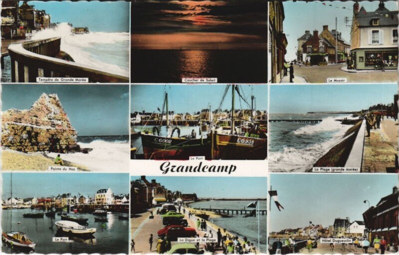 Carte postale ancienne Grandcamp-les-Bains Scenes