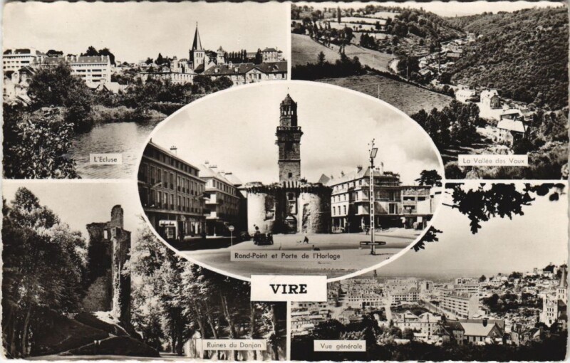 Carte postale ancienne Vire Scenes