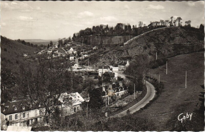 Carte postale ancienne Vire La Vallee des Vaux