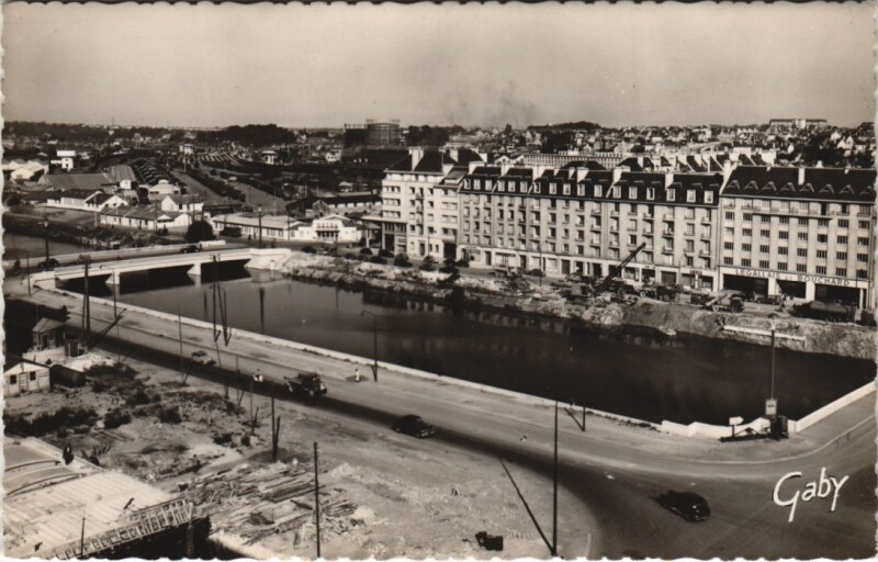 Carte postale ancienne Caen Vue d'Ensemble