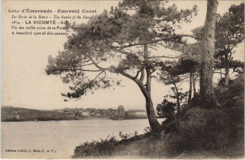 Carte postale ancienne Dinard- Un des mille coins de ce Paradis Terrestre France à Dinard
