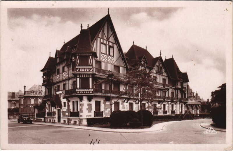 Carte postale ancienne Cabourg Hotel Normandy à Cabourg