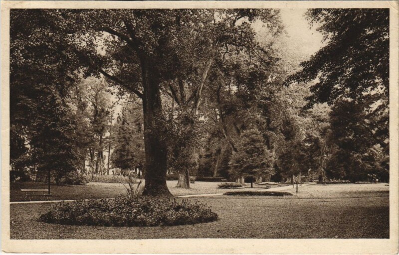 Carte postale ancienne Vichy Dans les Grands Parcs France à Vichy