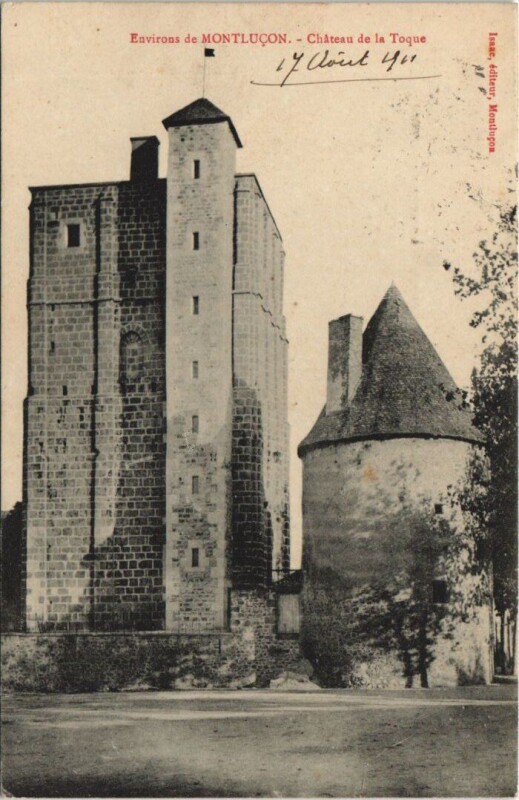 Carte postale ancienne Chateau de la toque