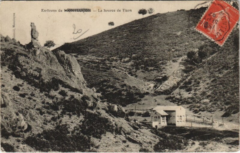 Carte postale ancienne La Source de Tizon