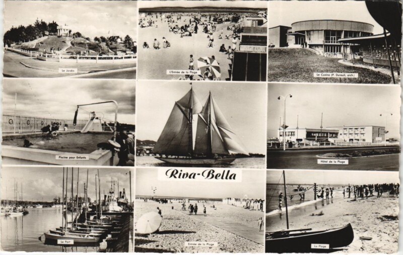 Carte postale ancienne Riva-Bella Scenes