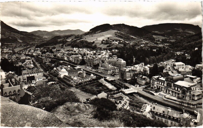 Carte postale ancienne La Bourboule Vue Generale à La Bourboule