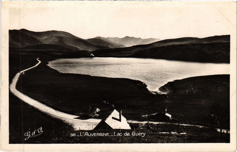 Carte postale ancienne Lac de Guery