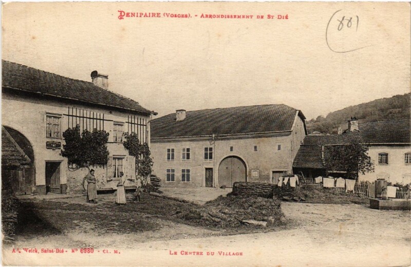 Carte postale ancienne Denipaire - Arrondissement de Saint-Dié à Denipaire