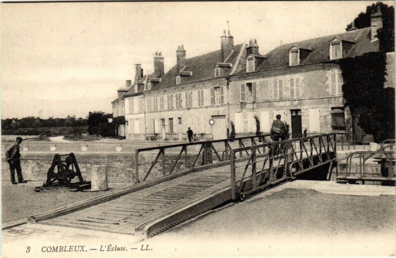 Carte postale ancienne Combleux-L'Ecluse à Combleux