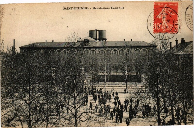 Carte postale ancienne Saint-Etienne-Manufacture Nationale