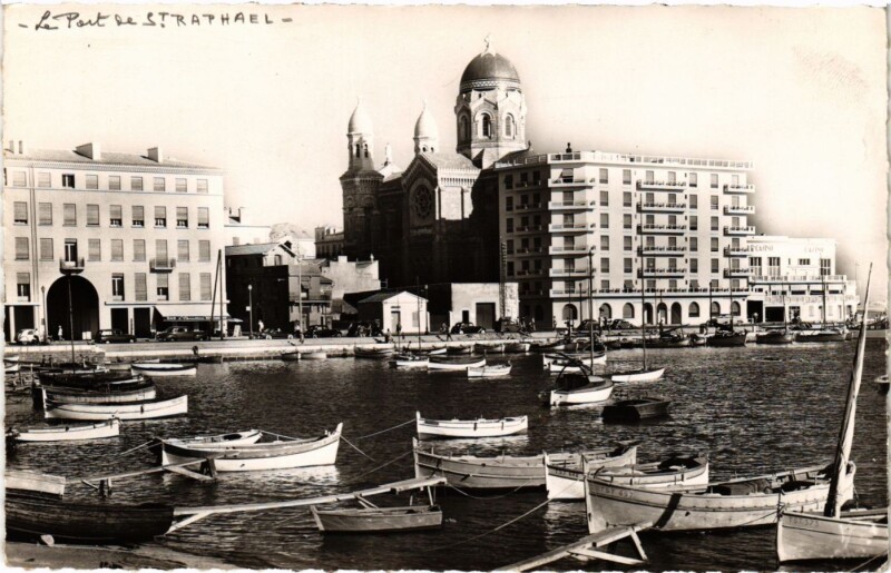 Carte postale ancienne Saint-Raphael - Le Port à Saint-Raphaël