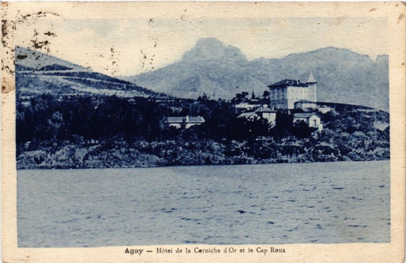Carte postale ancienne Agay - Hotel de la Corniche
