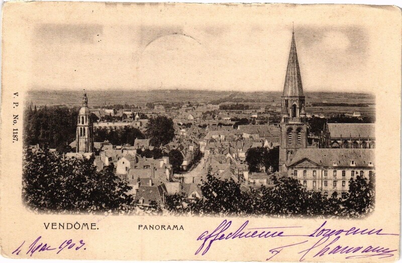 Carte postale ancienne Vendome-Panorama