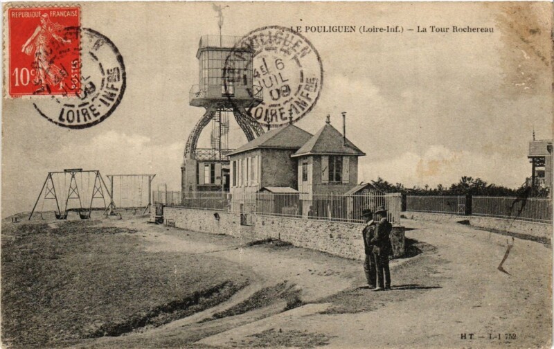 Carte postale ancienne Le Pouliguen - La Tour Rochereau au Pouliguen