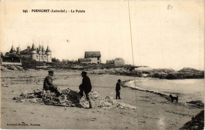 Carte postale ancienne Pornichet - La Pointe à Pornichet