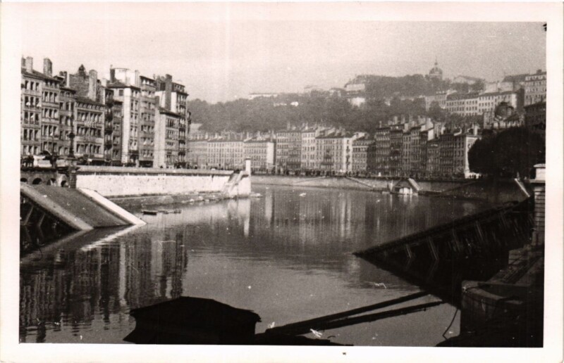 Carte postale ancienne Pont La Fauville