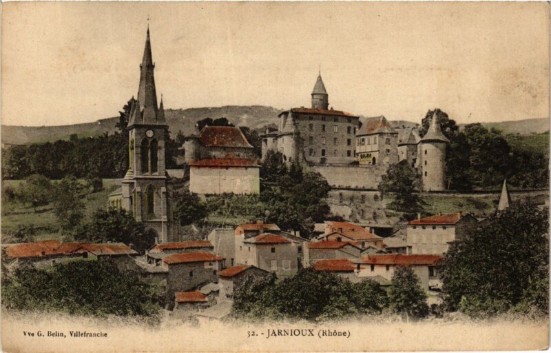Carte postale ancienne Jarnioux