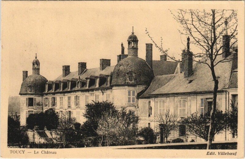 Carte postale ancienne Toucy Le Chateau à Toucy