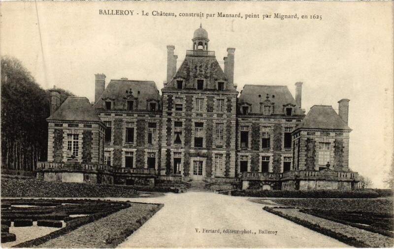 Carte postale ancienne Balleroy Le Chateau