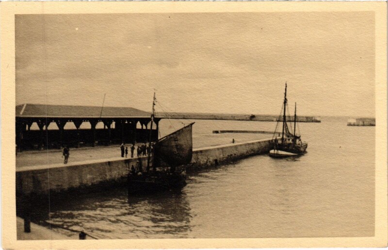 Carte postale ancienne Harbour Scene