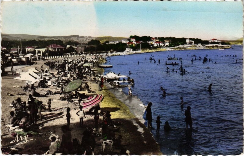 Carte postale ancienne La Ciotat La Plage à La Ciotat
