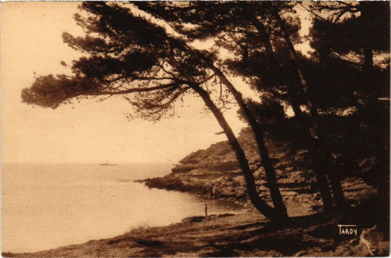 Carte postale ancienne Carry-le-Rouet Le Cap Rousset à Carry-le-Rouet